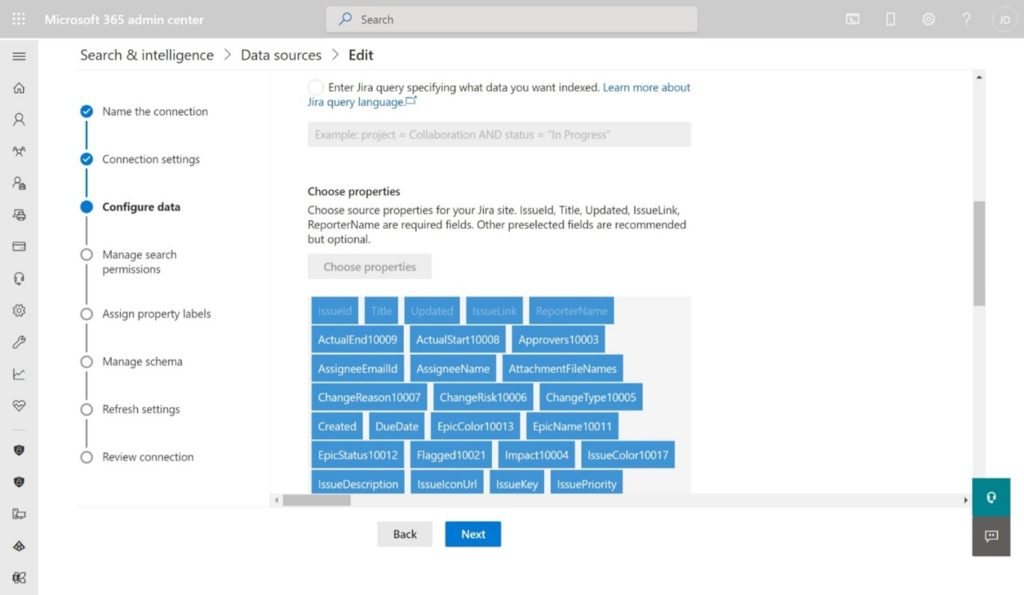 Microsoft Graph connector for Atlassian Jira